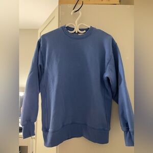 Aritzia TNA Blue Crewneck